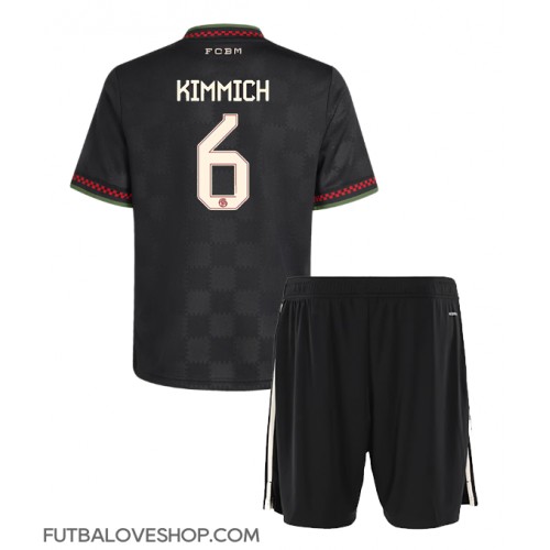 Dres Bayern Munich Joshua Kimmich #6 Tretina pre deti 2025-26 Krátky Rukáv (+ trenírky)